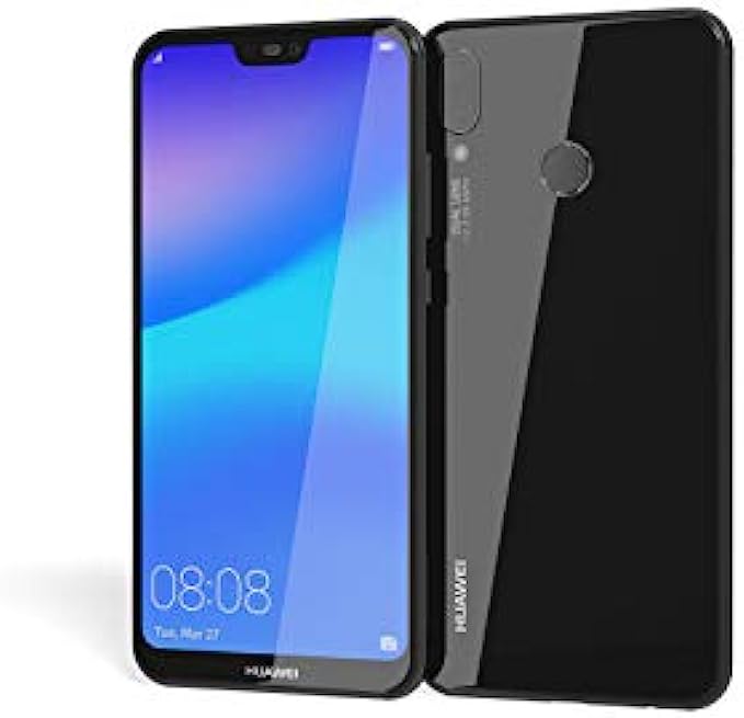 Huawei P20 Lite 64GB Midnight Black, Dual Sim, 5.84” inch, 4GB Ram, (GSM Only, No CDMA) Unlocked International Model, No Warranty